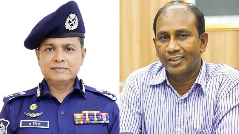 Former DMP Commissioner and Monirul Islam on compulsory retirement