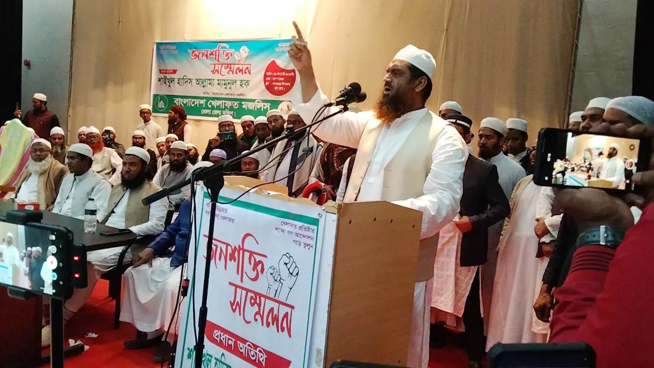 Our goal is to establish the Caliphate on Allah's land: Mamunul Haque