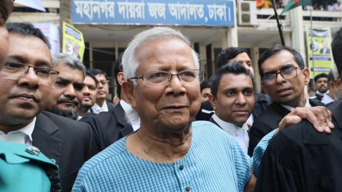 Lifts Were Turned Off to Make 82-Year-Old Yunus Climb Stairs of Dhaka’s Labor Court