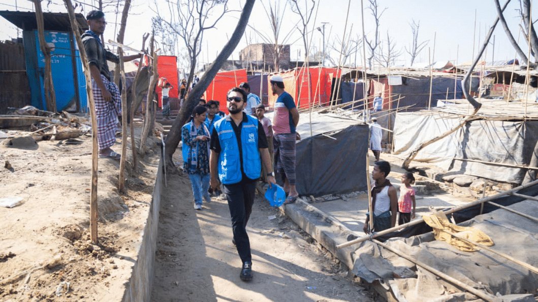 Tahsan visits Rohingya refugee camps after returning from honeymoon