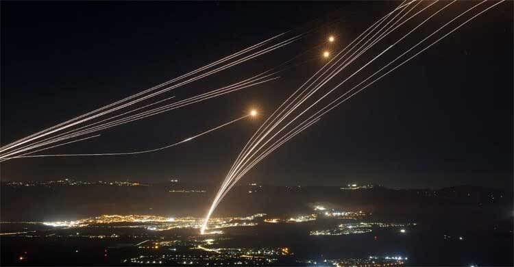 Hezbollah launched a rocket attack on Israeli military barracks