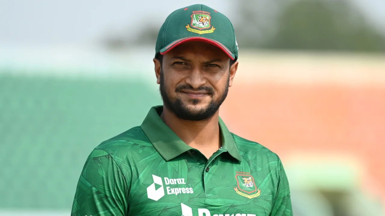 Shakib Al Hasan included in BCB Squad for Tour of Pakistan